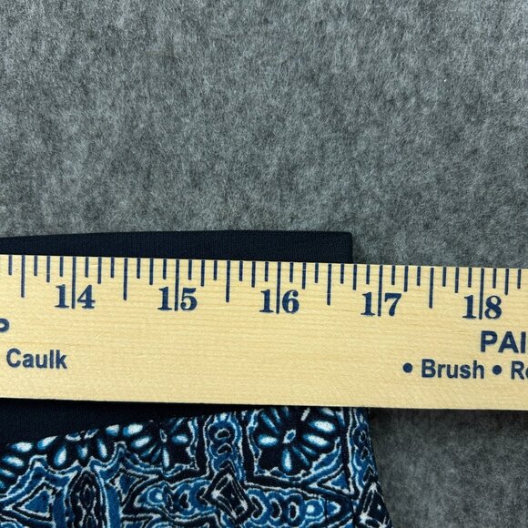 Ruby Rd Tropical Border Crepe Wide Leg Pants Women's Size Petite Large NWT - Picture 7 of 11